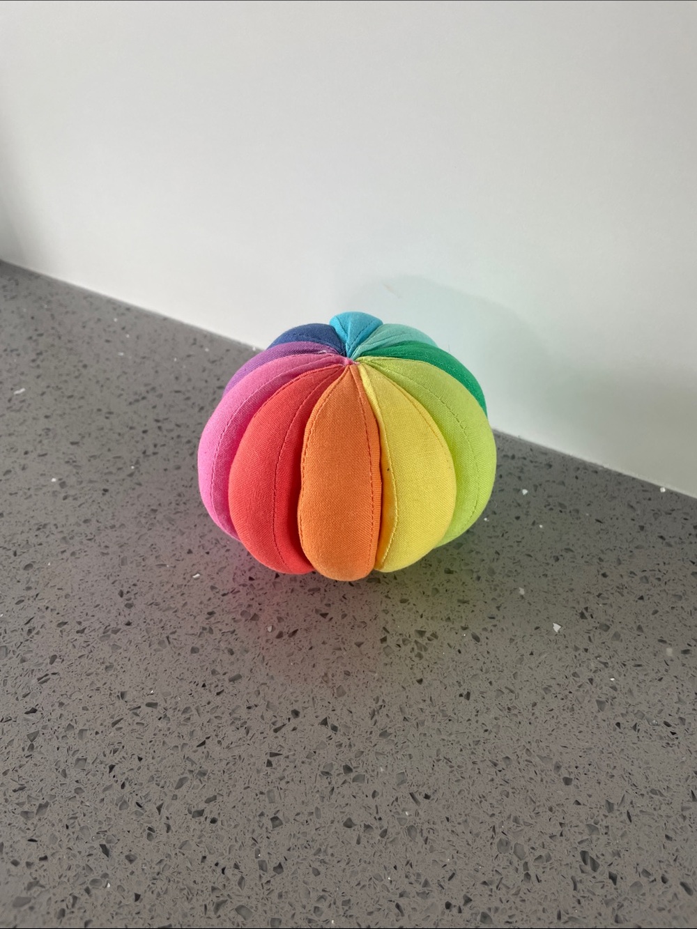Lovevery Organic Cotton Rainbow Sensory Ball